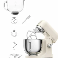 KMix KMX751ACR köksmaskin med extra glasskål 5 liter, cream