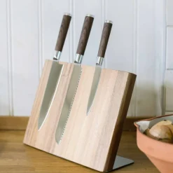 Knivblock XL, 30 x 22,5 x 3 cm.