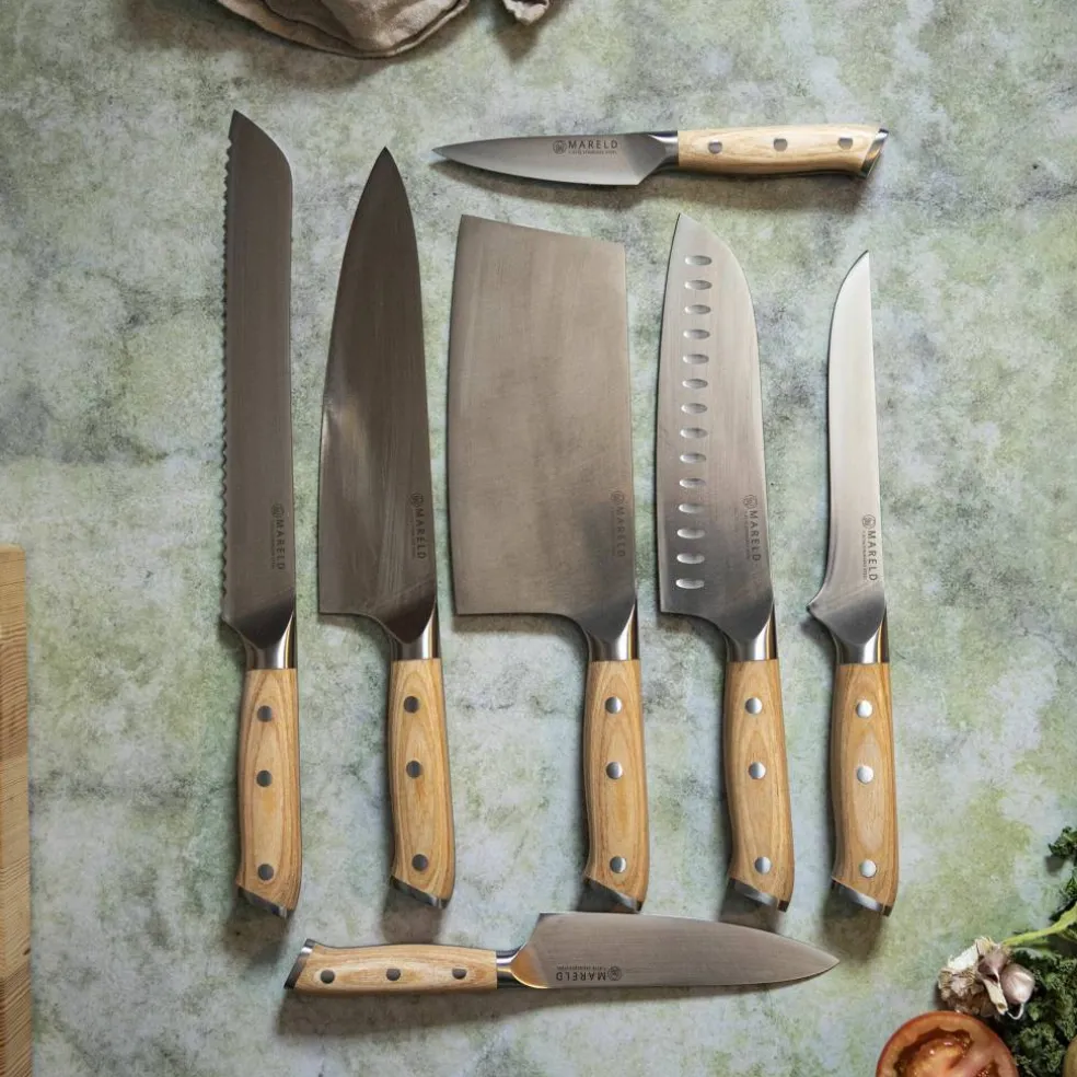 Knivset, 7 delar
