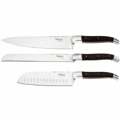 Knivset 3 delar, Black Wood