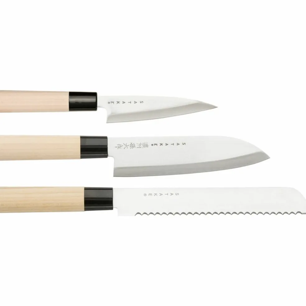 Knivset 3 delar i Balsabox