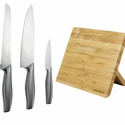 Knivset 3 delar med magnetiskt knivblock