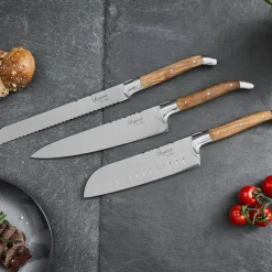 Knivset 3 delar, Oak