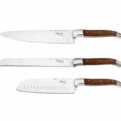 Knivset 3 delar, Oak