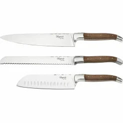 Knivset 3 delar, Oak