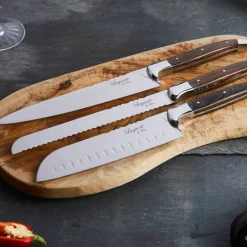 Knivset 3 delar, Oak