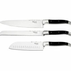 Knivset 3 delar, Olive