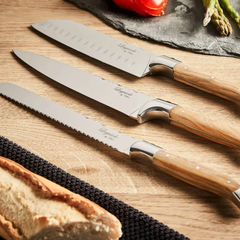 Knivset 3 delar, Rosenwood