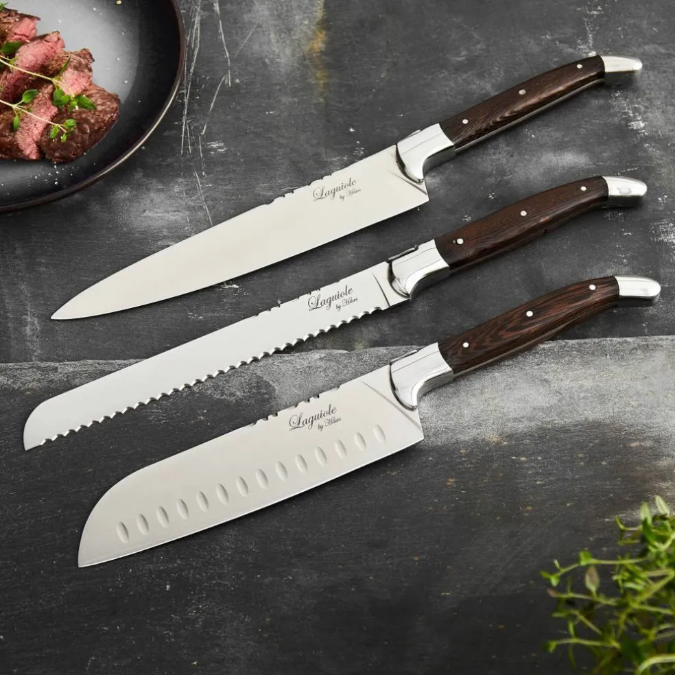 Knivset 3 delar, Rosenwood