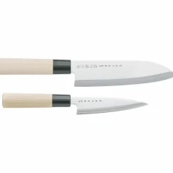 Knivset i Balsabox 2-set Santoku Skalkniv