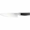 Kockkniv, 22 cm, svart