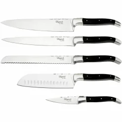 Kockknivset 5 delar, Black Wood