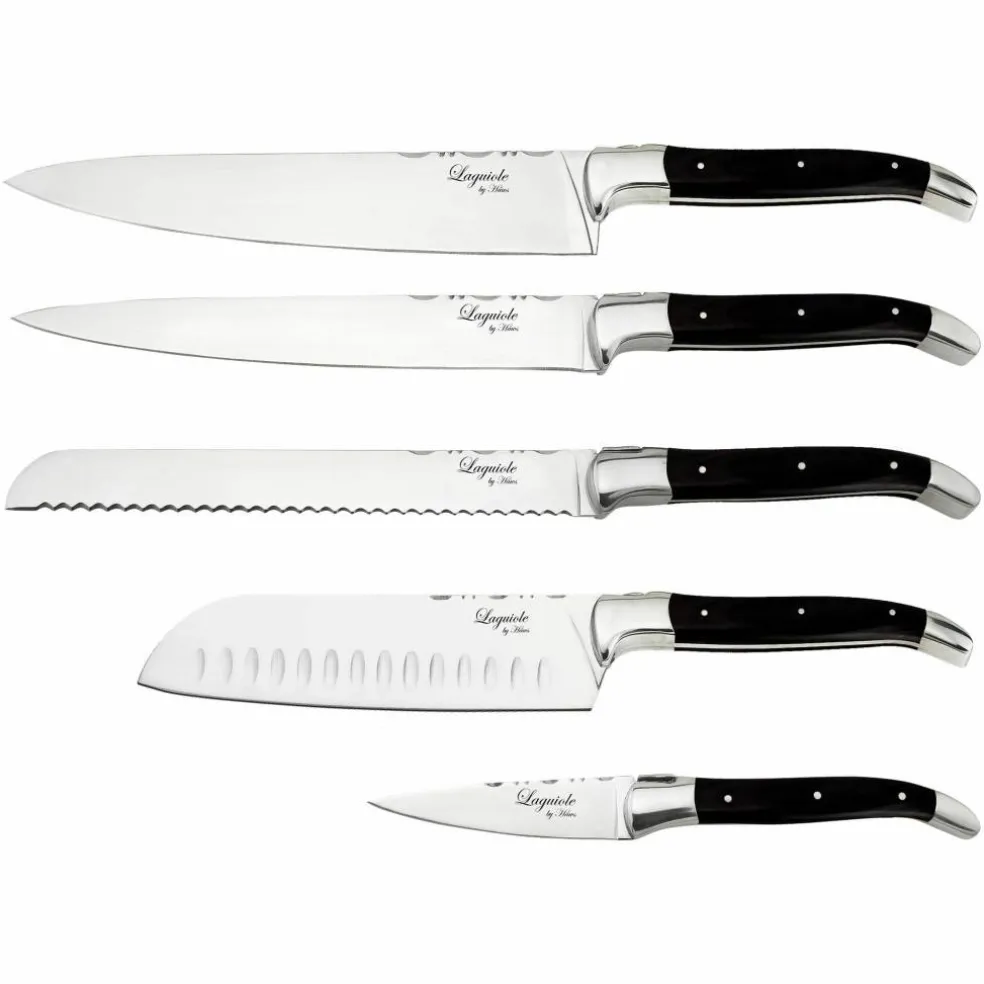 Kockknivset 5 delar, Black Wood