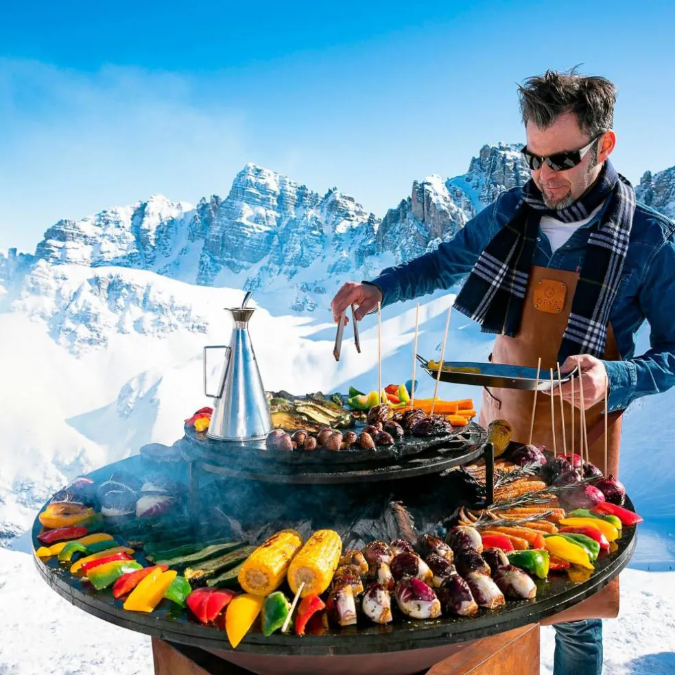 Kolgrill 100 PRO, stål