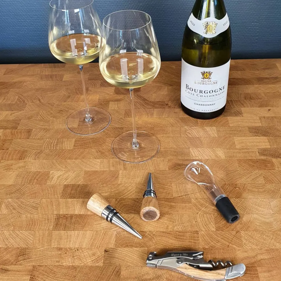 Komplett vinset i presentask, 5 delar
