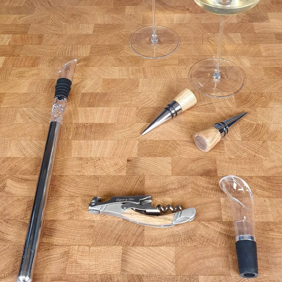 Komplett vinset i presentask, 5 delar
