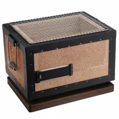 Konro bordsgrill 31x23x20 cm, diatomite
