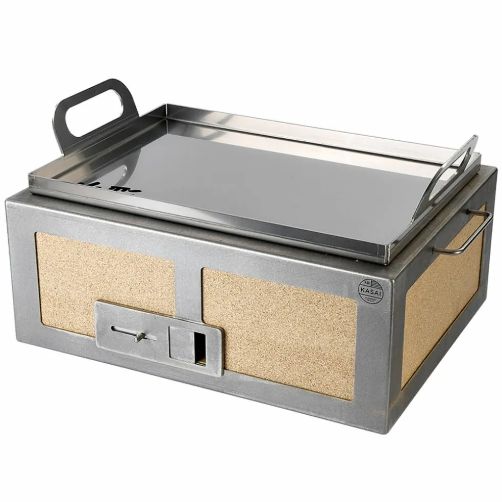 Konro Plancha 50.50 stekplatta (Long)