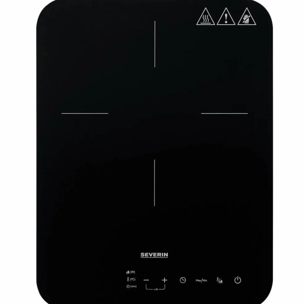 KP 1032 induktionsplatta 1 zon, mattsvart