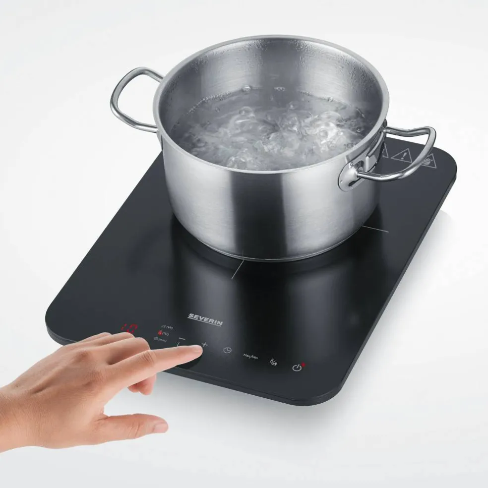 KP 1032 induktionsplatta 1 zon, mattsvart