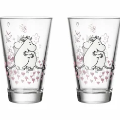 Kärlek glas 2-pack