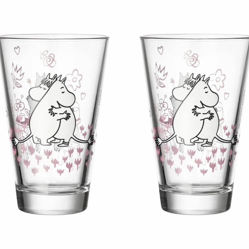 Kärlek glas 2-pack