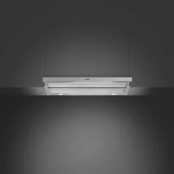 KSET900XE 90 cm Utdragbar Fläkt i Rostfritt Stål