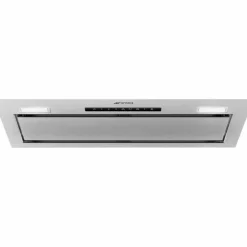 KSG6P4X integrerad fläkt 60 cm, rostfritt stål