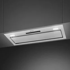 KSG8P4X integrerad fläkt 80 cm, rostfritt stål