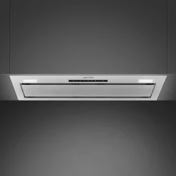 KSG8P4X integrerad fläkt 80 cm, rostfritt stål