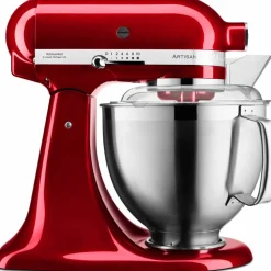 5KSM185PSECA Stand Mixer 4,8L röd metallic