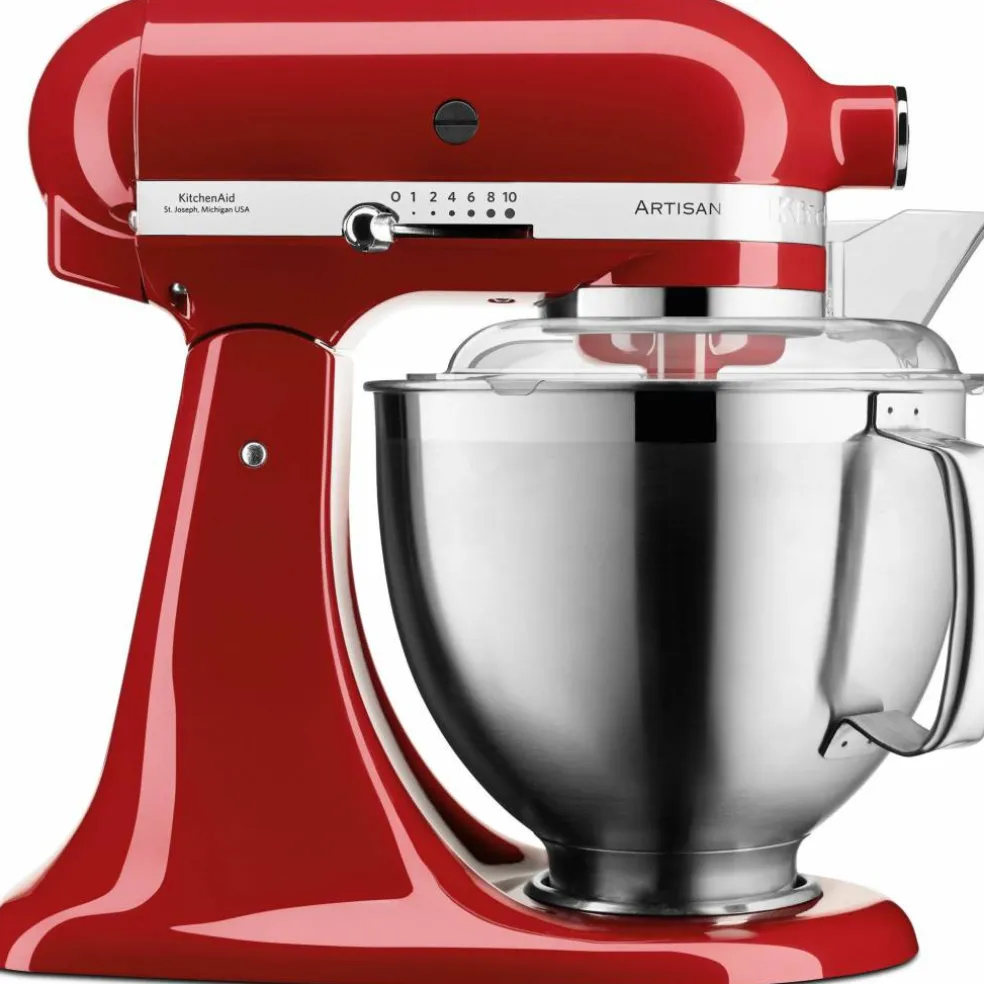 5KSM185PSECA Stand Mixer 4,8L röd metallic