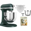 5KSM70SHXE köksmaskin 6,6 liter + 5KSMICM Ice Cream Maker, imperial black