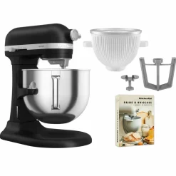 5KSM70SHXE köksmaskin 6,6 liter + 5KSMICM Ice Cream Maker, almond cream