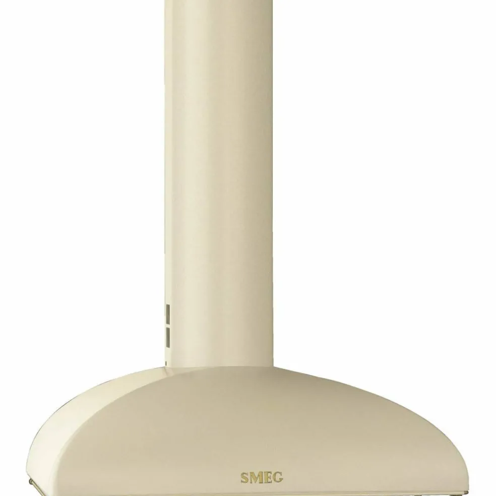KS89POE 90 cm Colonial Väggmonterad Fläkt, Creme/Antik Mässing