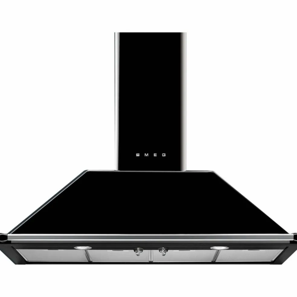 KT110BLE 110 cm väggmonterad fläkt svart