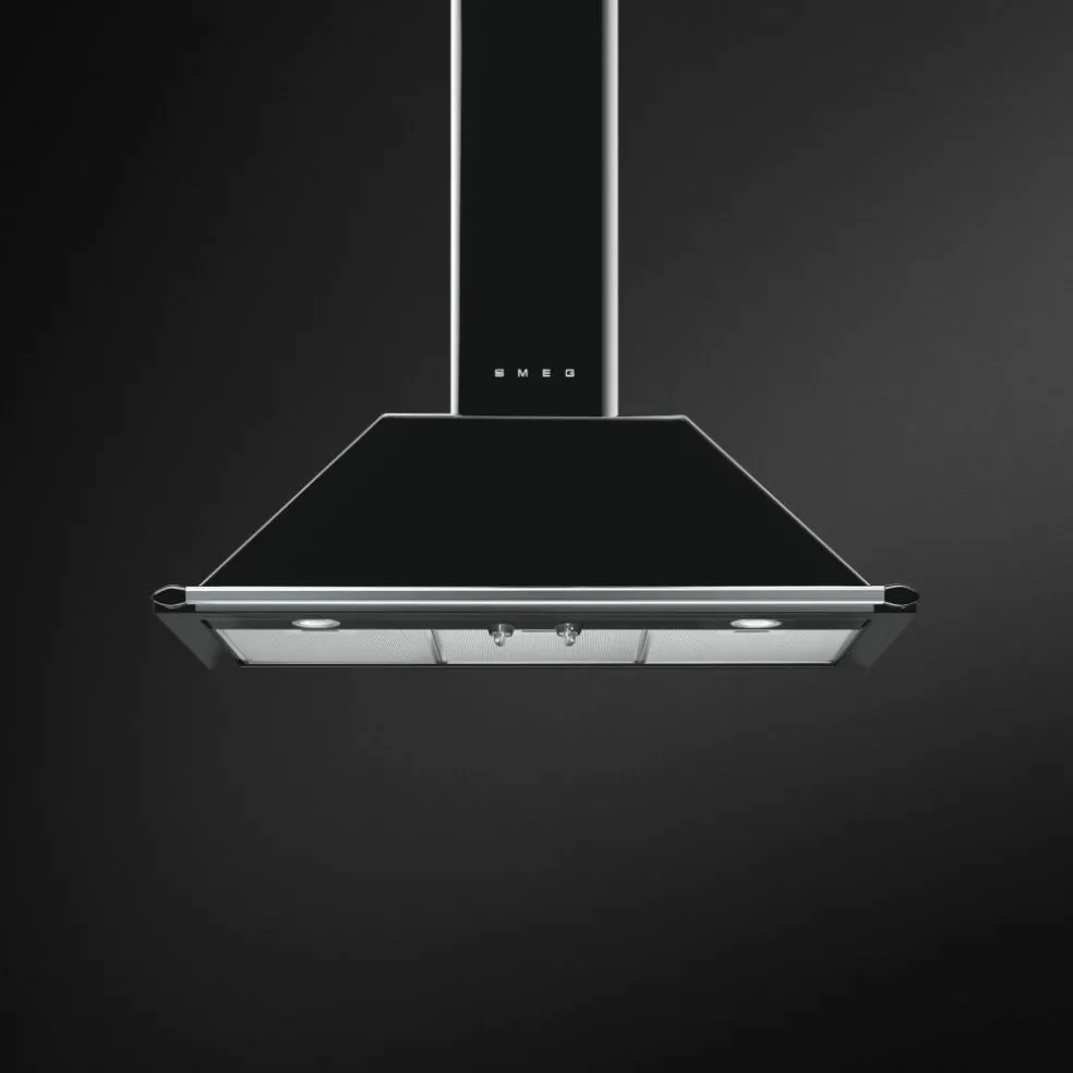 KTR90XE 90 cm Victoria Vägghängd Fläkt, Rostfritt Stål