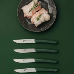 Köttkniv 4-pack, röd