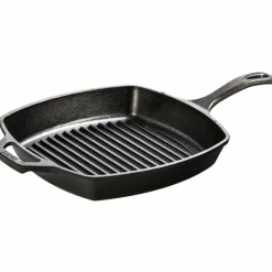 Kvadratisk Grillpanna Gjutjärn26,5 cm