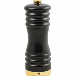 Kvarn 15 cm Svart Blank