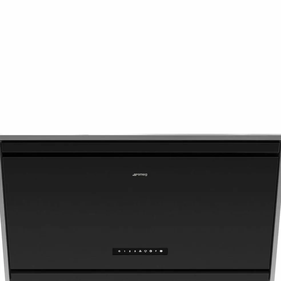 KV394MB vertikal köksfläkt 90 cm, mattsvart