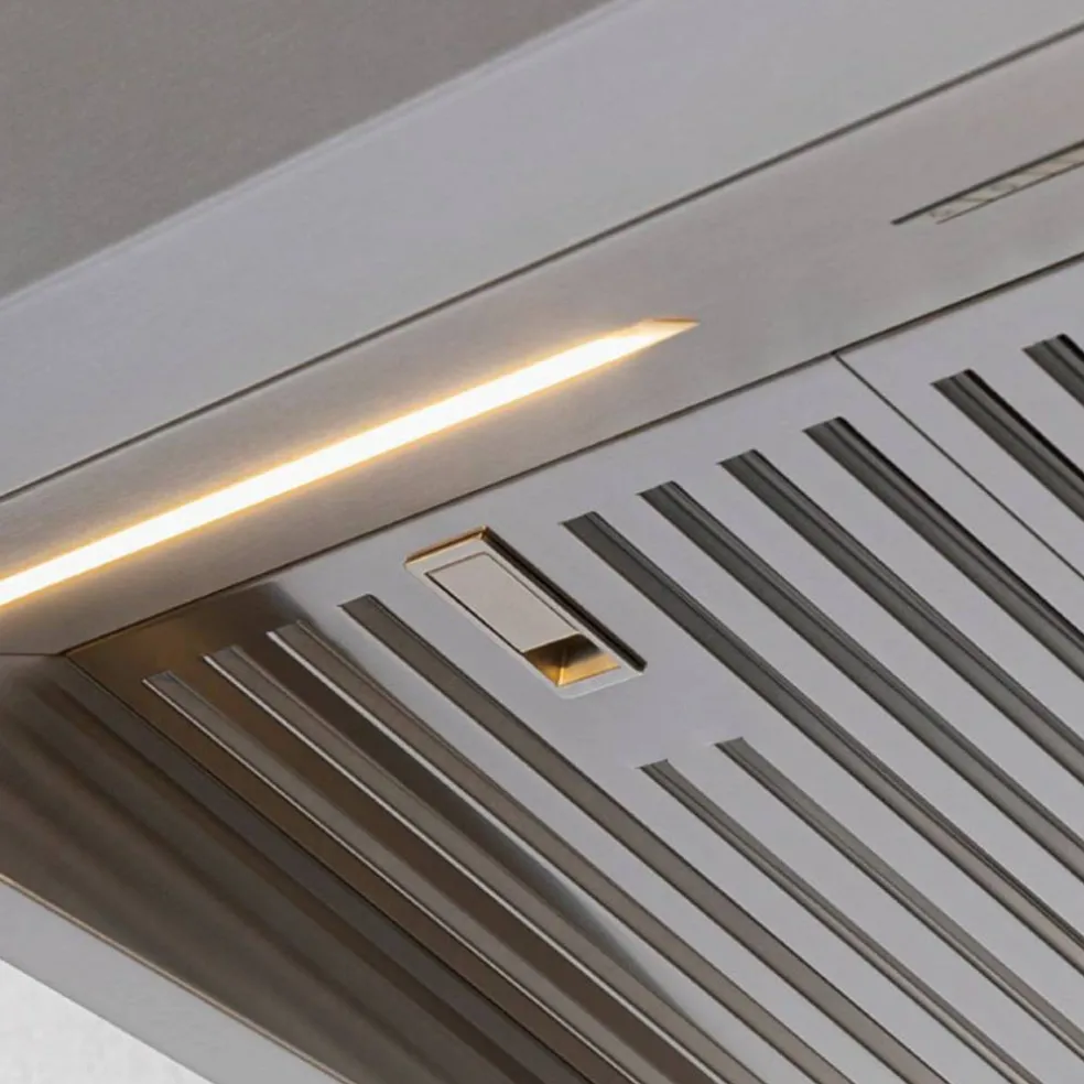 KV120PROXT Professional köksfläkt 120 cm, rostfritt stål