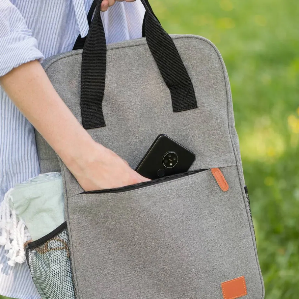 Kylryggsäck 21,5 liter, grå