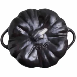La Cocotte Pumpa gjutjärnsgryta 24 cm / 3,5 liter, svart