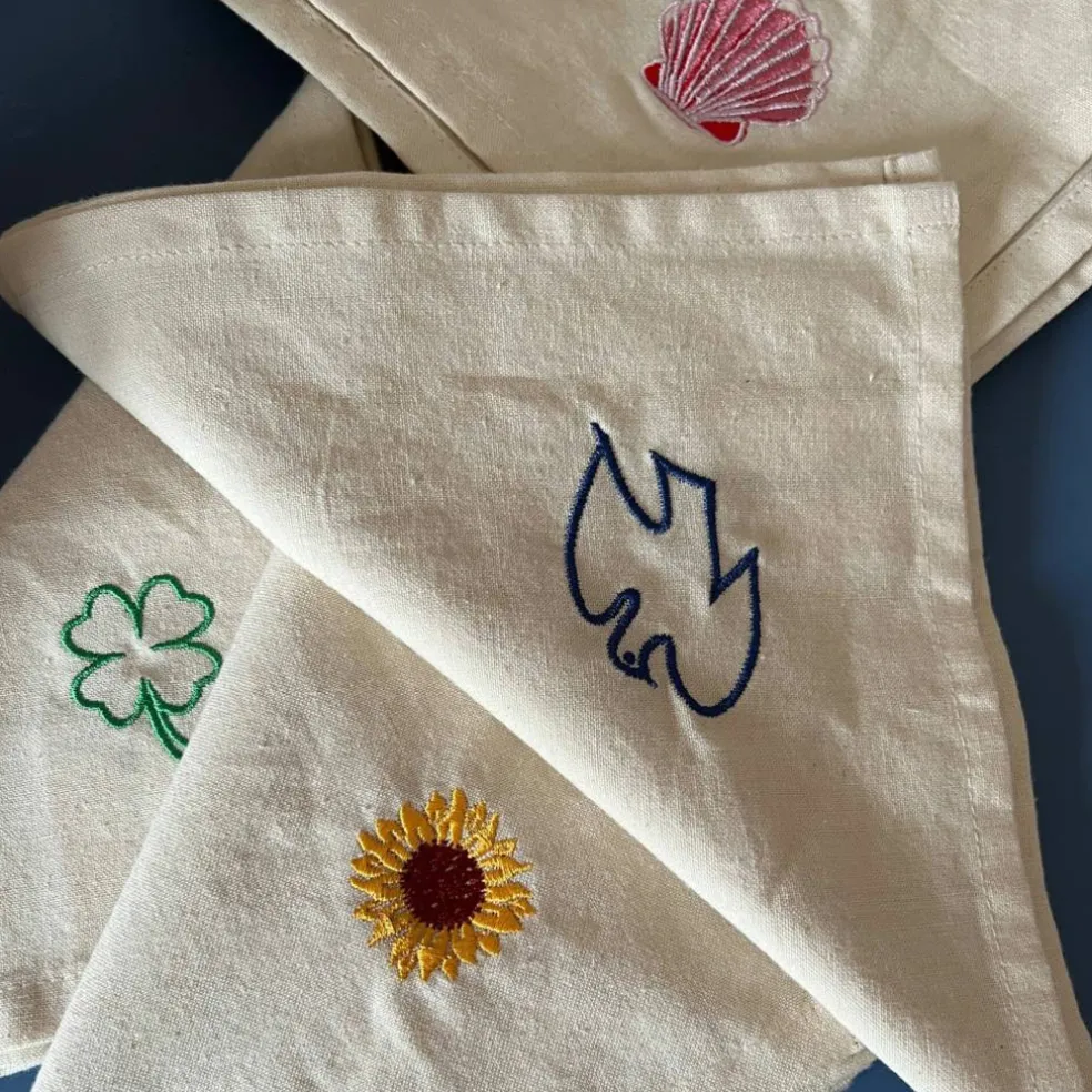La Mer servett 40x40 cm 4-pack