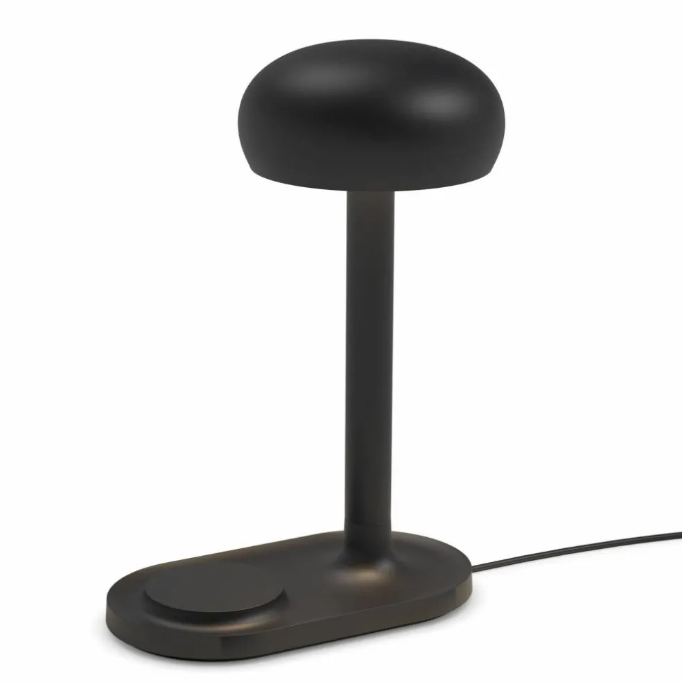 Lampa med trådlös Qi-laddare, cloud