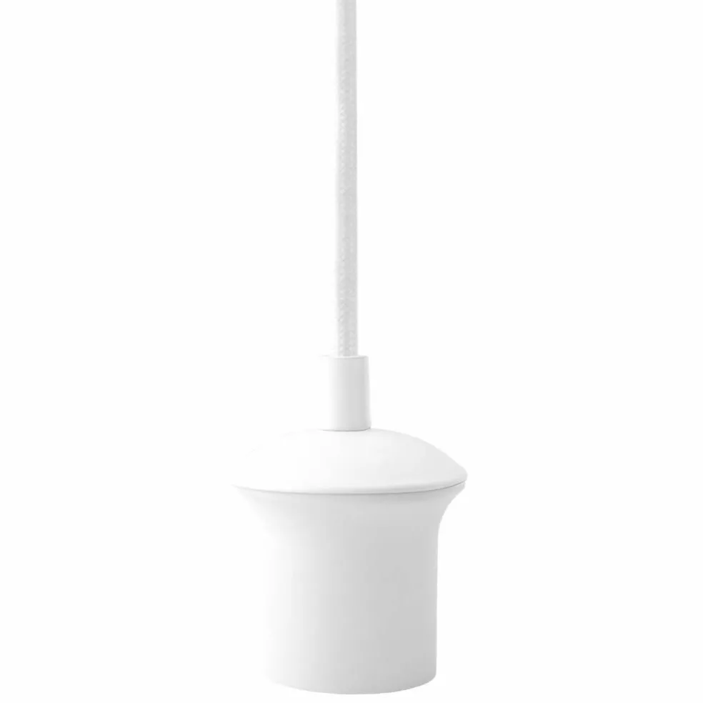Lamphållare 120 cm E27, vit