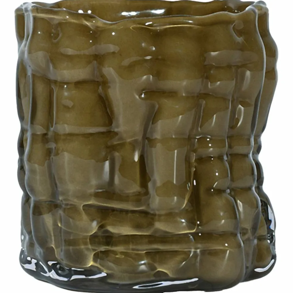 Laranne S ljuslykta 10 cm, grön