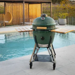 Large Gen 2 kamadogrill med Grillmästarens rotisserie, svart