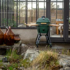 Large Gen 2 kamadogrill med Grillmästarens rotisserie, svart